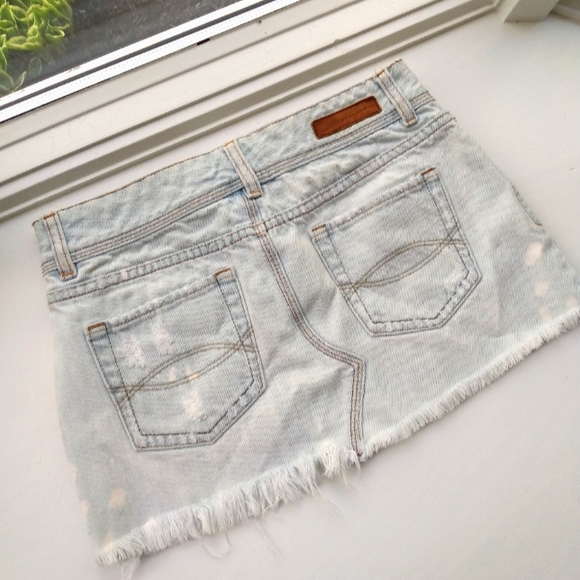 ⭐Vintage Size 00 A&F Denim Skirt - Picture 6 of 6